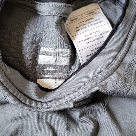 Gray Nike workout t shirt size Small - Picture 2 of 5